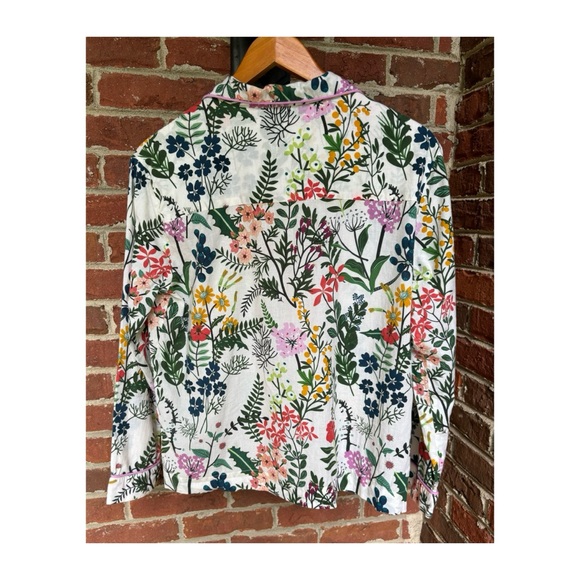 NWOT Anthropologie RO’s Garden Lounge Set in Floral Viola  Size XSmall - Picture 11 of 16